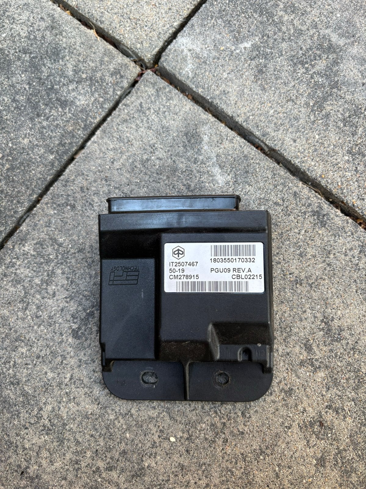 Piaggio ECU IT2507467 PGU09 REV.A, Ophalen of Verzenden, Gebruikt