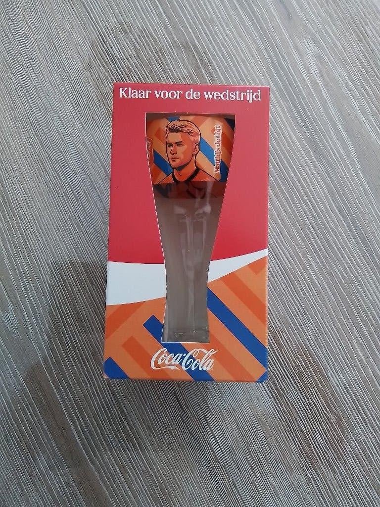 Coca-Cola WK glas Matthijs de Ligt, Ophalen of Verzenden, Nieuw, Frisdrankglas