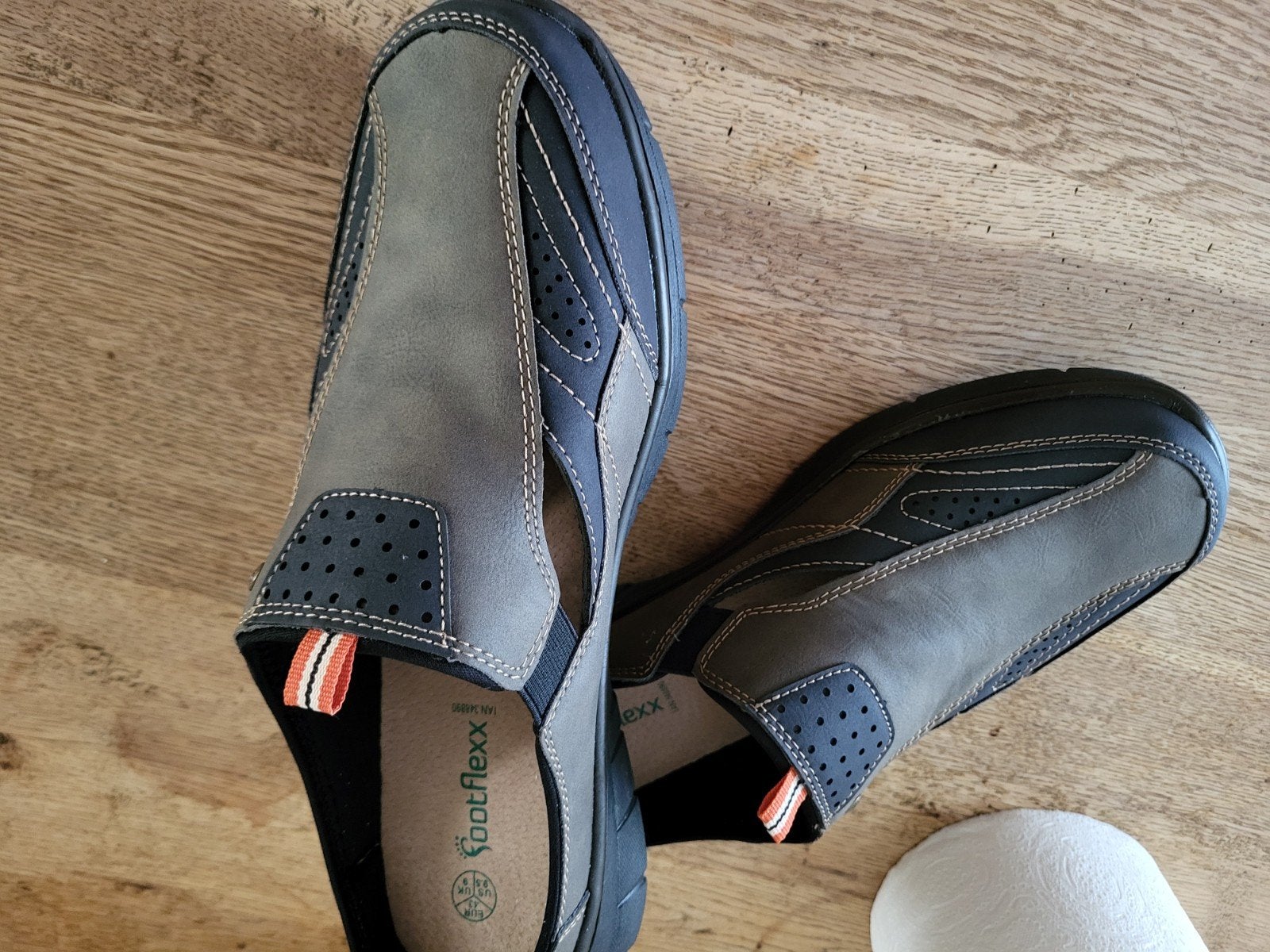 Nieuwe footflexx heren instappers - comfortabele schoenen, Kleding | Heren, Loafers, Blauw, Footflexx, Ophalen of Verzenden