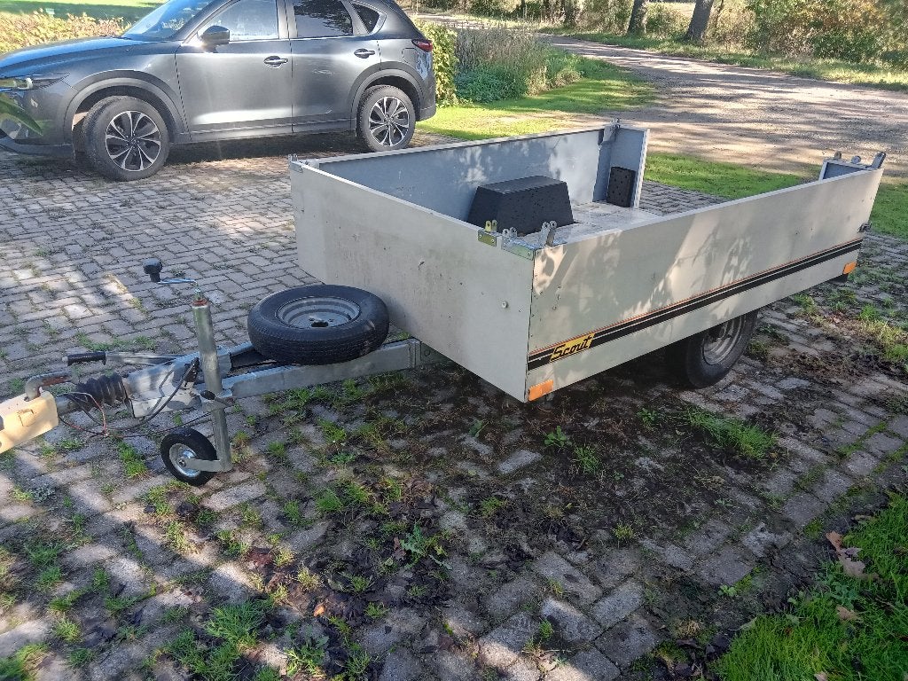 Scout aanhangwagen - Ideaal voor tuin en klussen, Ophalen, Gebruikt