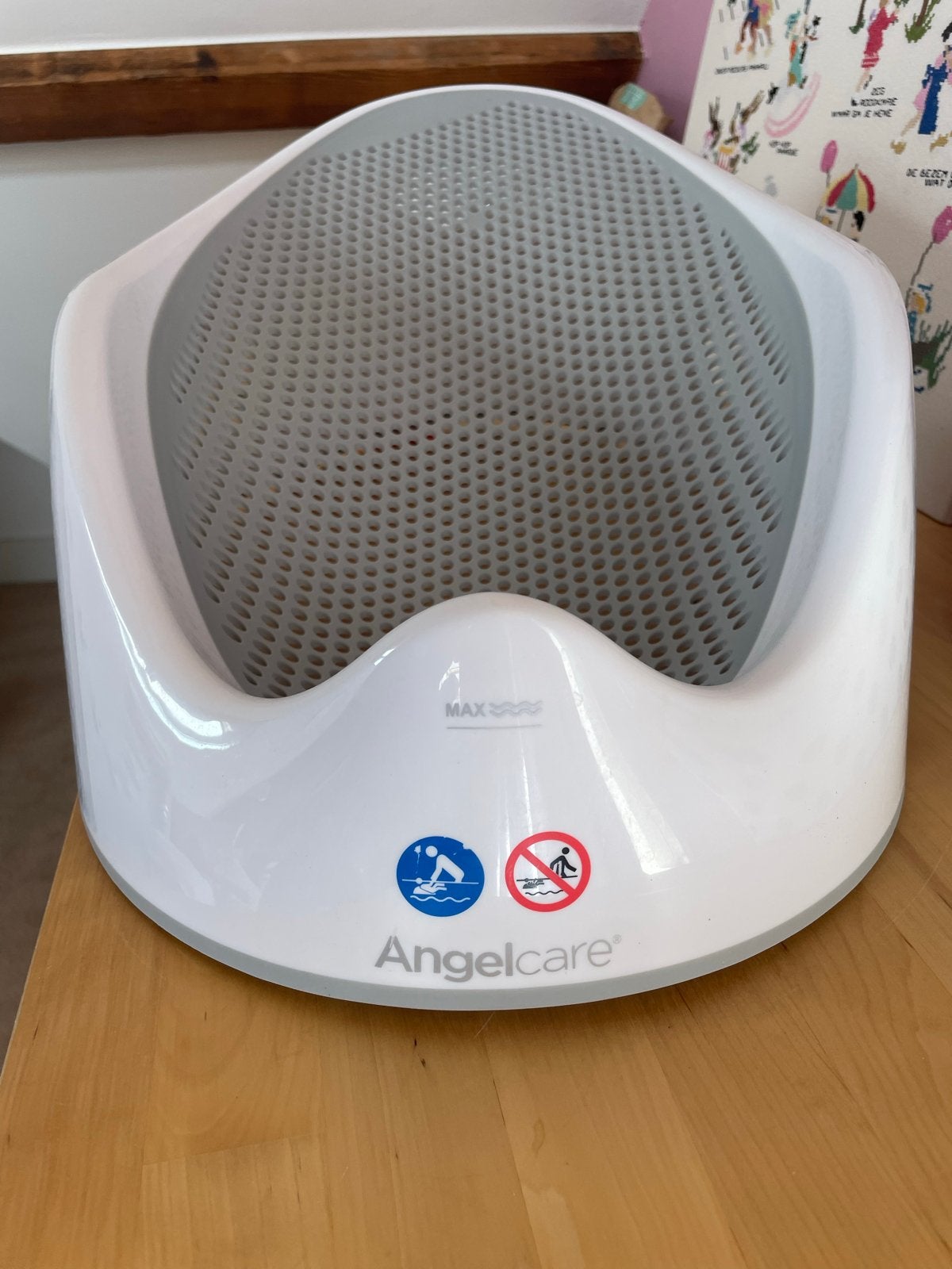 Angelcare Badzitje -  Baby, Ophalen of Verzenden, Zo goed als nieuw, Badzitje of Badring, Overige merken