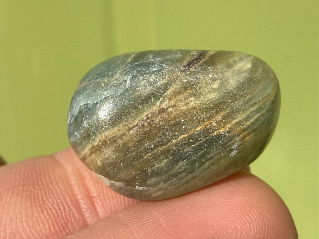 Lemurian Aquatine broekzaksteen mineralen, Ophalen of Verzenden, Mineraal