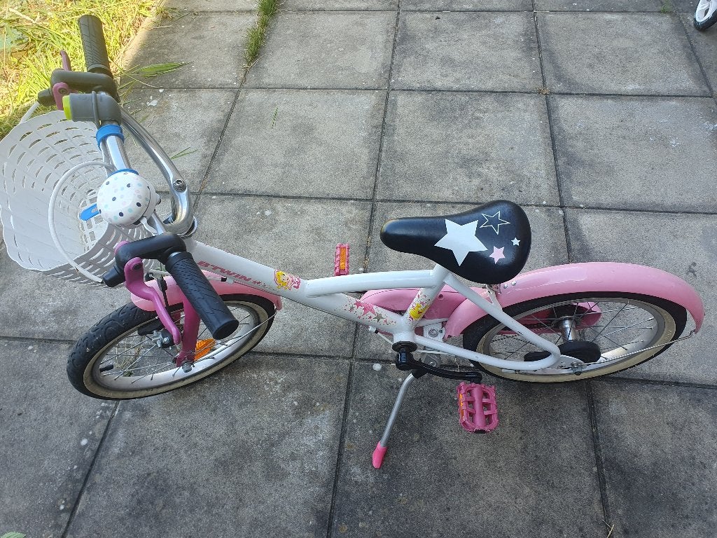 Girl bicycle, Ophalen, Zo goed als nieuw, Handrem