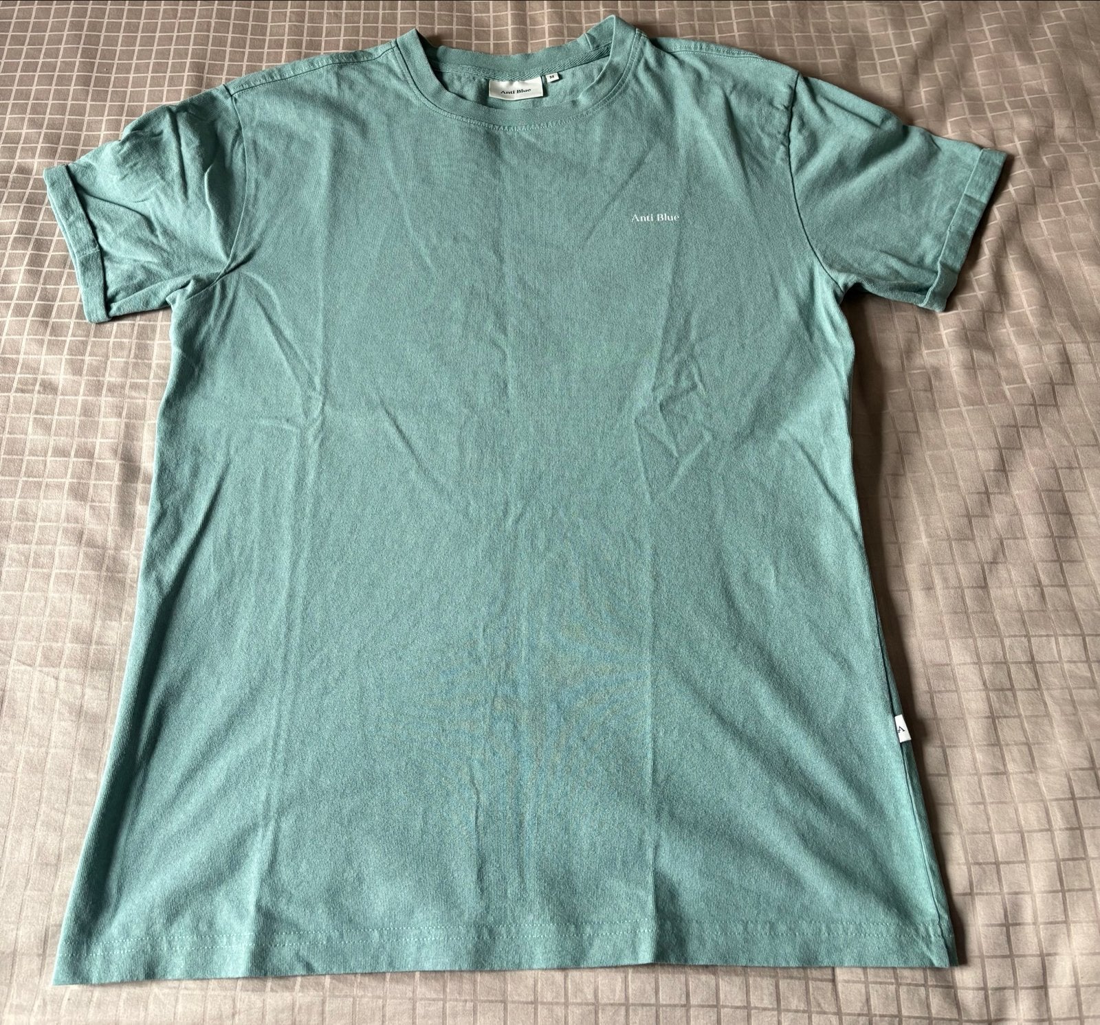 Anti Blue T-shirt Maat M - Zo goed als nieuw, Verzenden, Zo goed als nieuw, Maat 48/50 (M), Groen