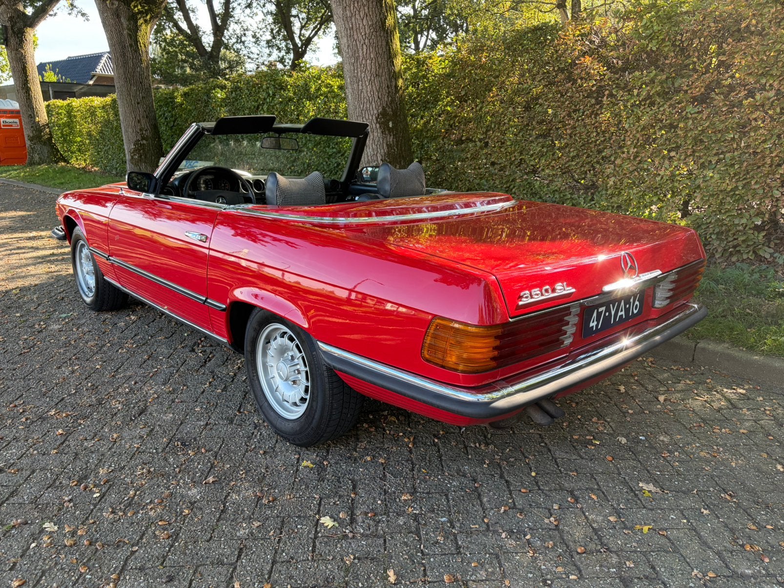 Prachtige org. Europese Mercedes 350 Sl. Met bankje., foto 5