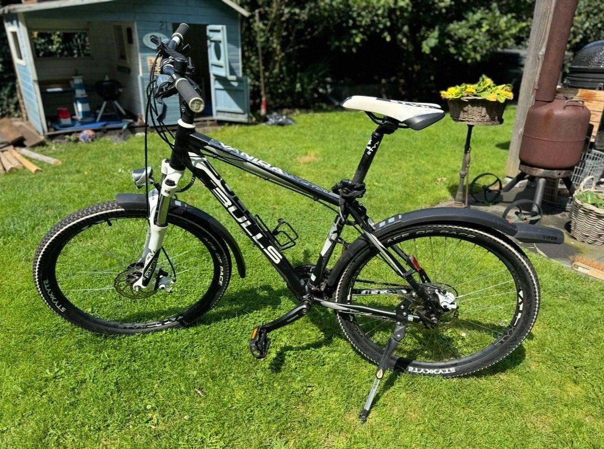 Bulls Mountainbike - Zwart/Wit, Gebruikt, Hardtail, Heren, Schijfrem