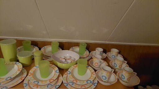 mepal camping servies, Caravans en Kamperen, Kampeeraccessoires, Ophalen of Verzenden, Gebruikt