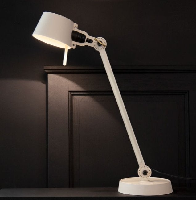 Tonone Bolt Tafellamp bureau 1 foot Wit | Van €468, nu, Tonone, Nieuw, Wit, Ophalen of Verzenden