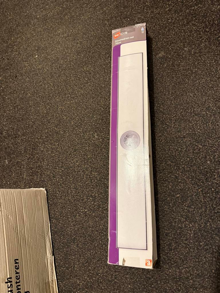 Sencys Douchedrain set 70cm nieuw, Ophalen, Nieuw, Douche