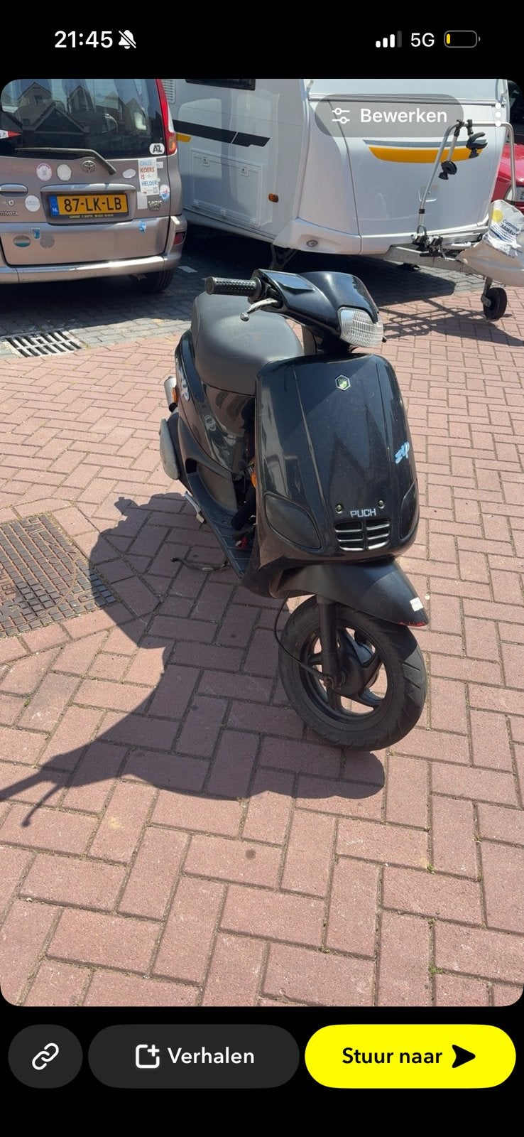 Zip type 2 70cc, Ophalen, Gebruikt, Tweetakt, Zip