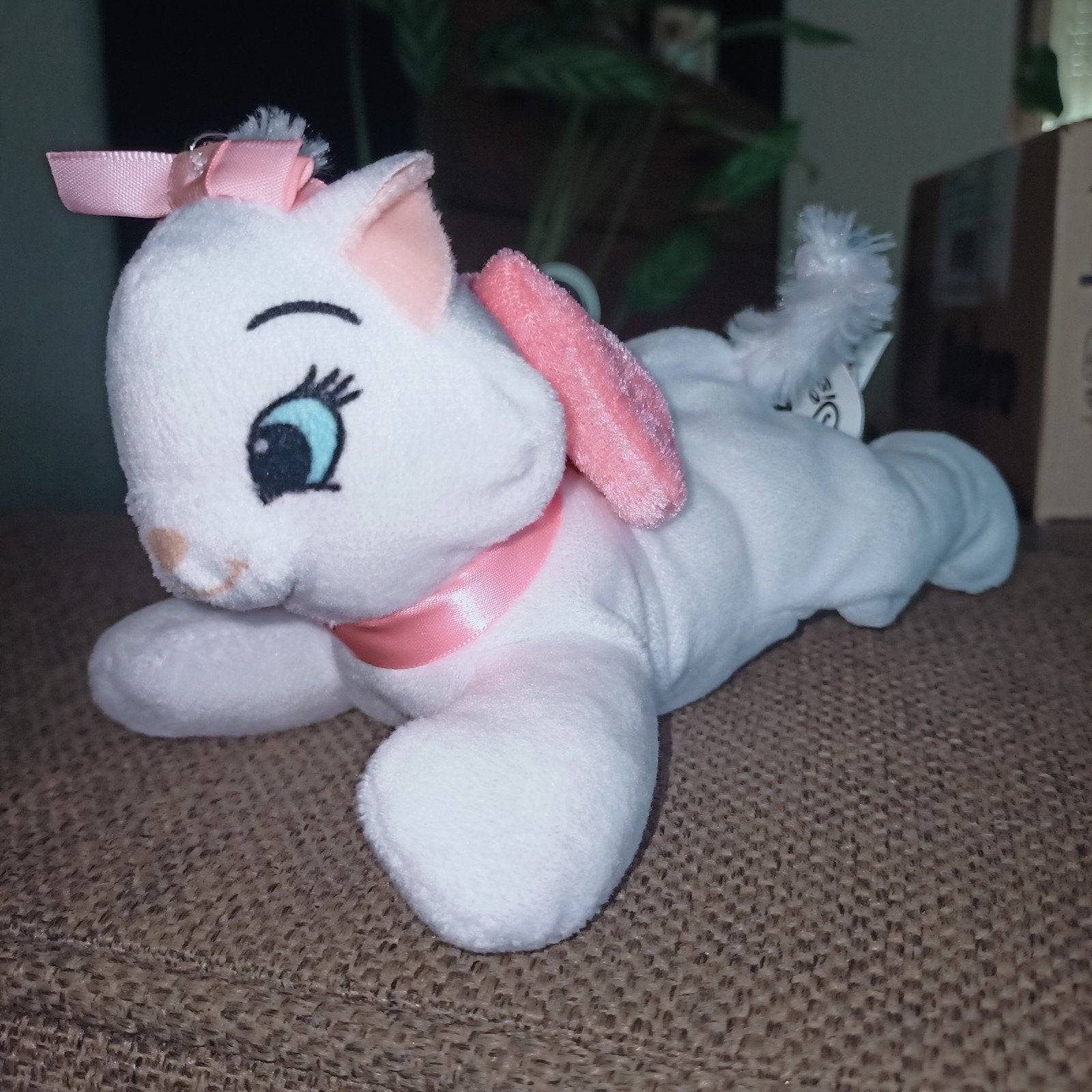 Marie, poes uit de aristokatten, met rits bij de buik., Kinderen en Baby's, Speelgoed | Knuffels en Pluche, Disney, Disney, Ophalen of Verzenden