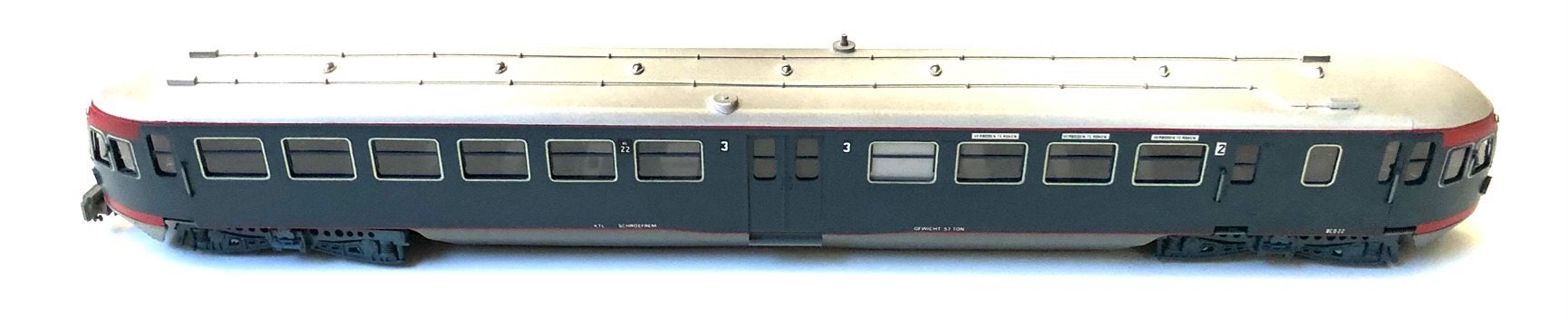 Philotrain DE-1 Blauwe Engel-treinstel uit de jaren ‘50, Overige merken, Treinset, Gelijkstroom, Analoog