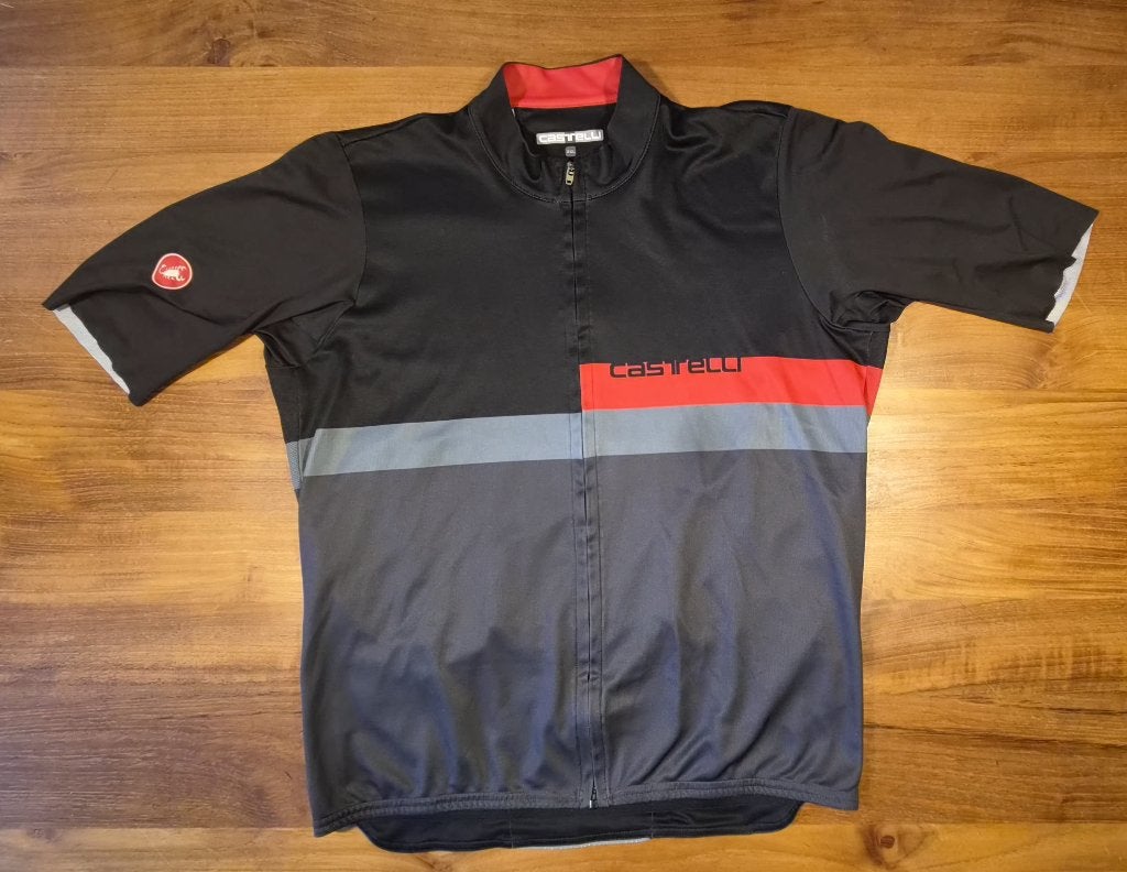 Castelli fiets shirt 2XL - Zo goed als nieuw, Fietsen en Brommers, Fietsaccessoires | Fietskleding, Castelli, Zo goed als nieuw