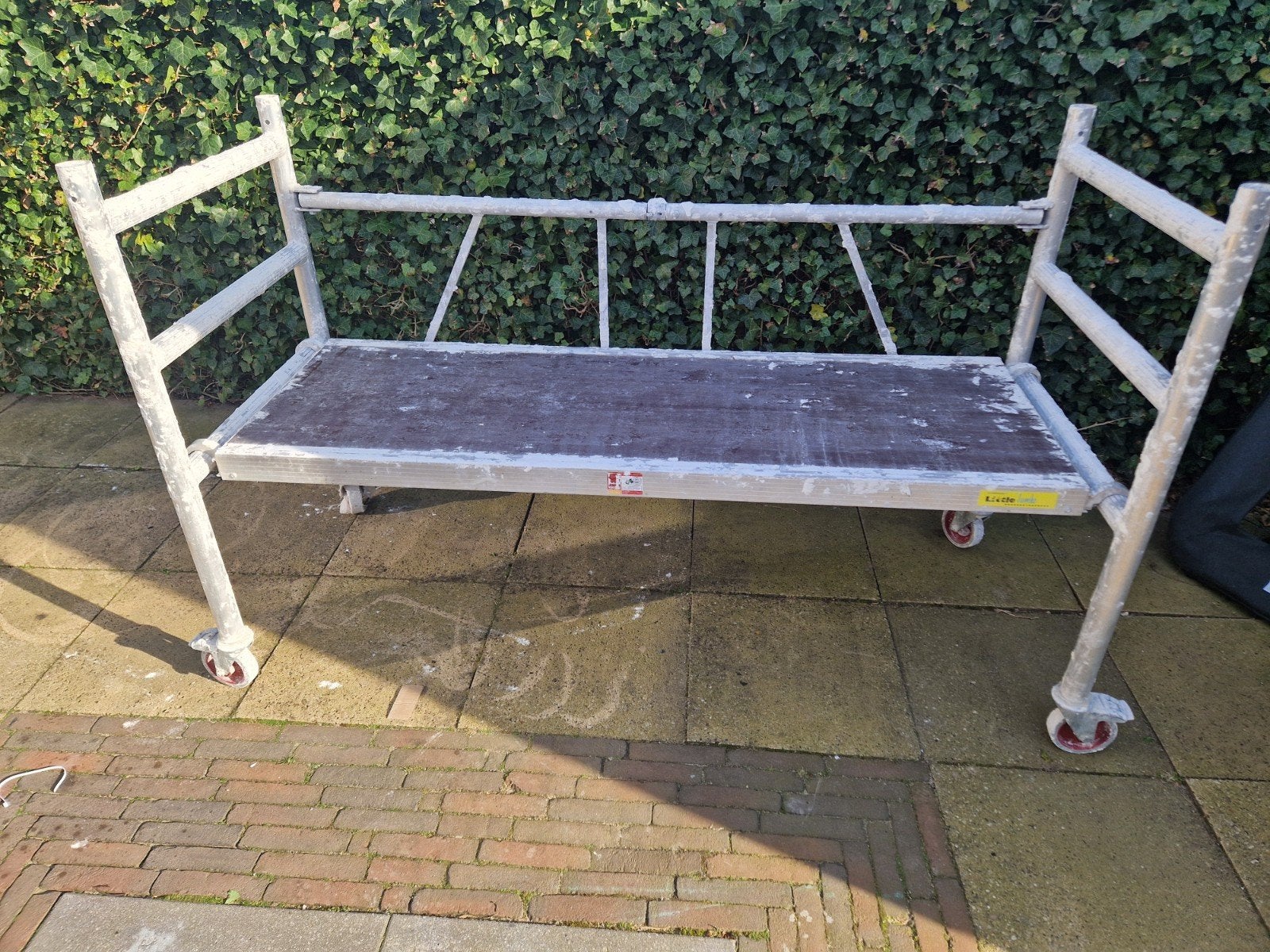 Jumbo Kamersteiger - Handige en Compacte Steiger, Ophalen, Gebruikt, Rolsteiger of Kamersteiger, Minder dan 2 meter