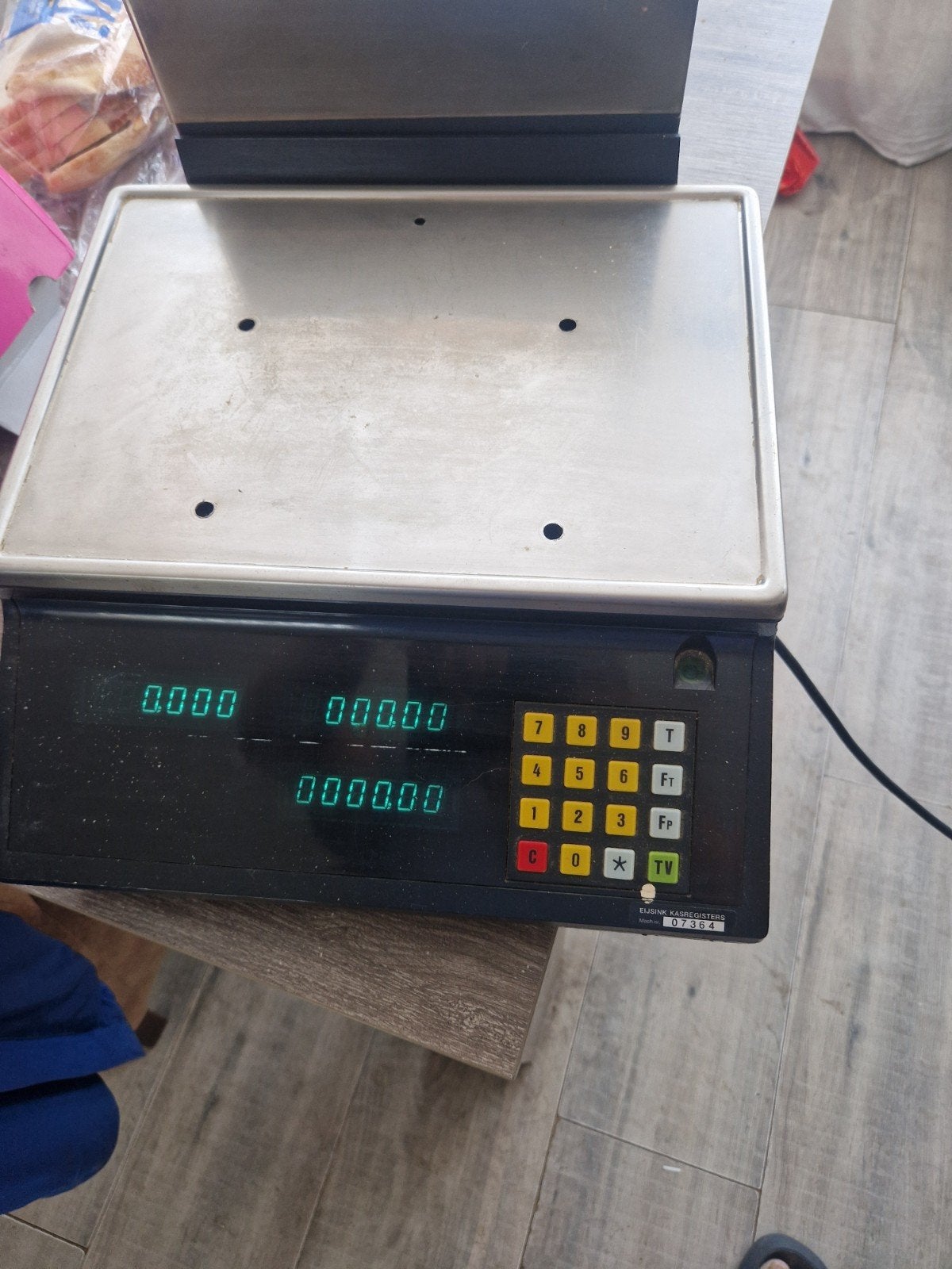 Meto T903 Weegschaal Jaren '90 - Voor & Achter Display, Ophalen of Verzenden, Gebruikt, Overige typen, Minder dan 50 kg