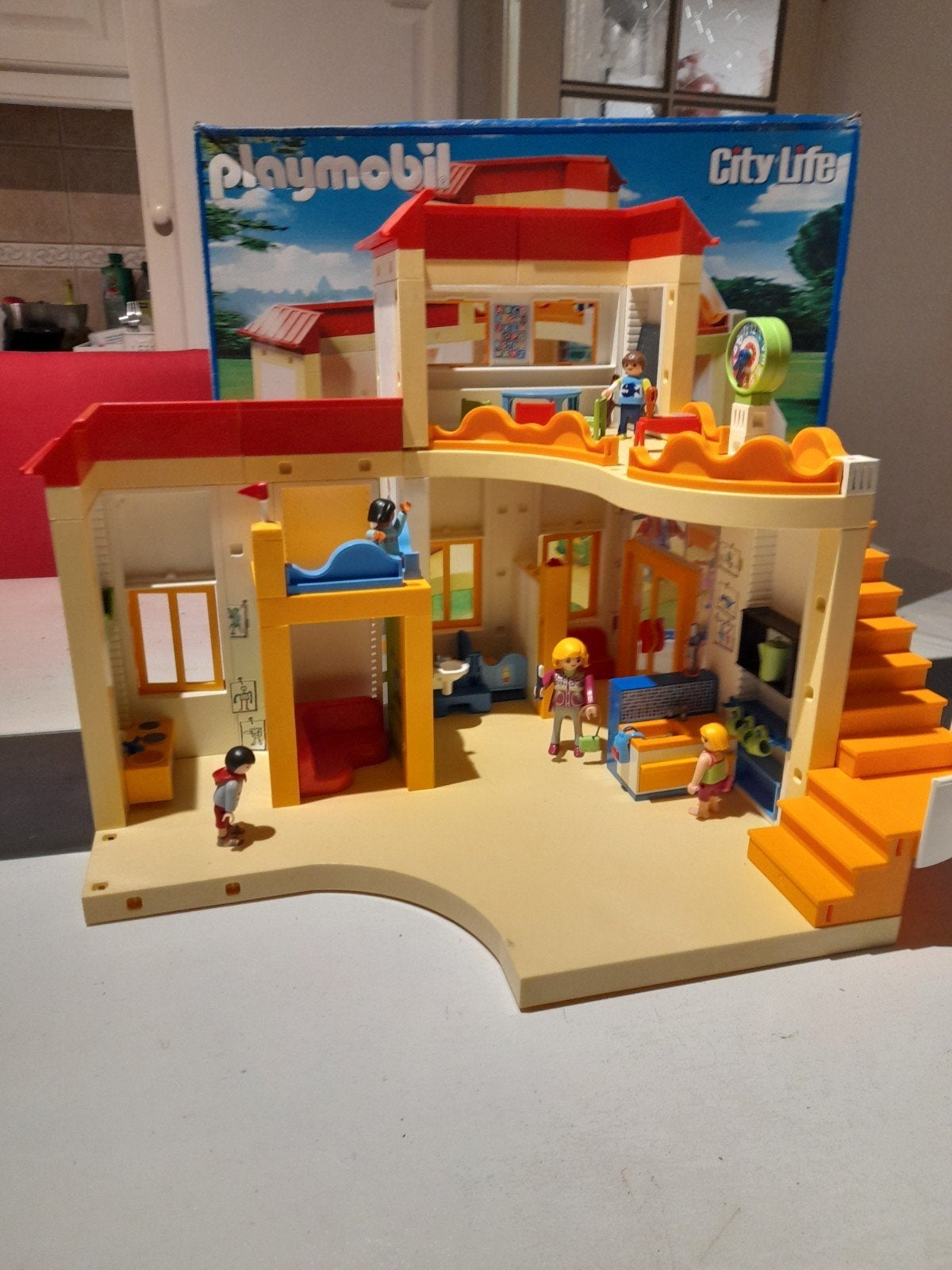 Playmobil kinderdagverblijf, Ophalen of Verzenden, Gebruikt