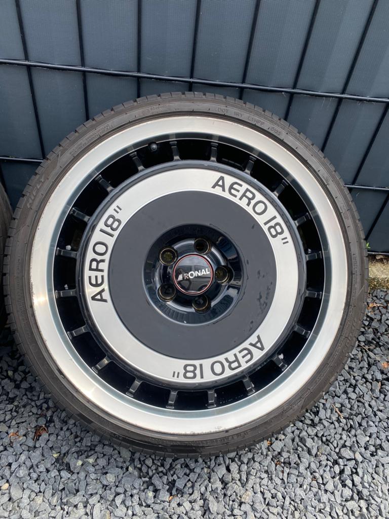 Ronal aero 18 inch 5x100, Auto-onderdelen, Ophalen, 18 inch, 215 mm, Velg(en)