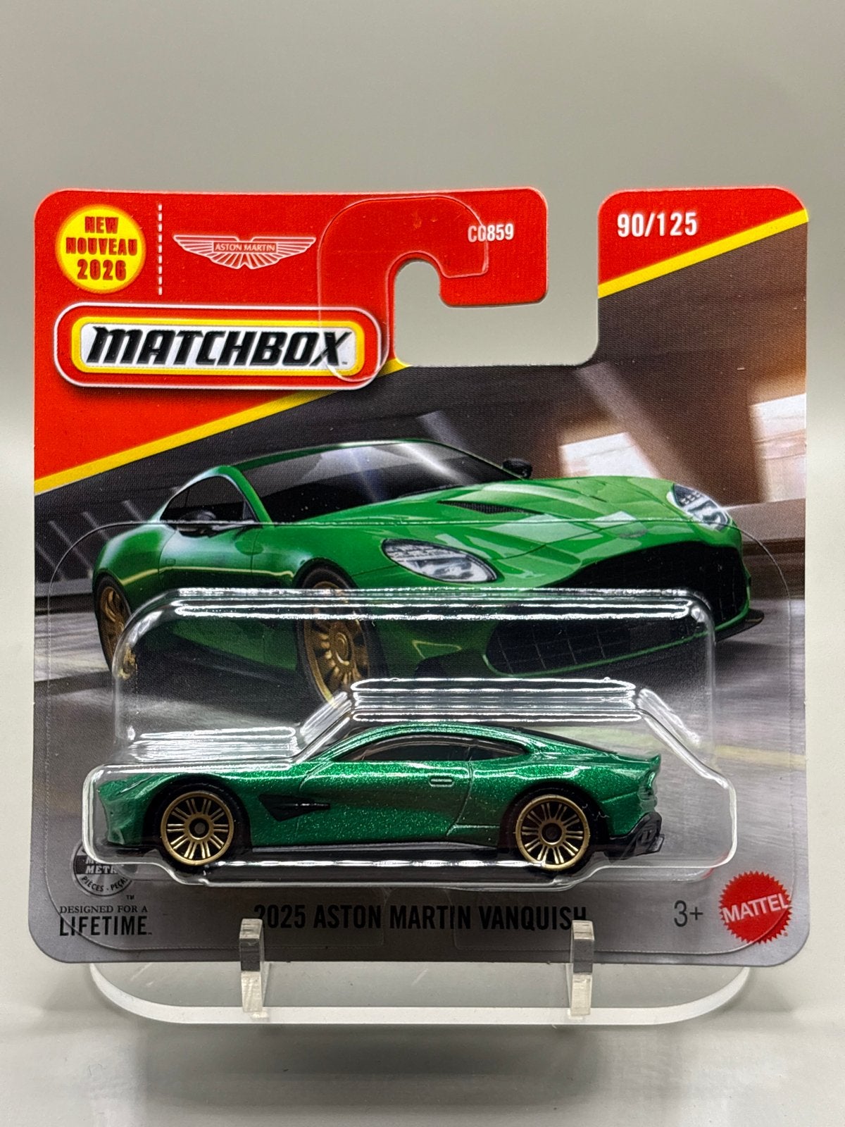 Matchbox 2025 Aston Martin Vanquish - Nieuw in verpakking, Auto, Nieuw, Ophalen of Verzenden, Mattel
