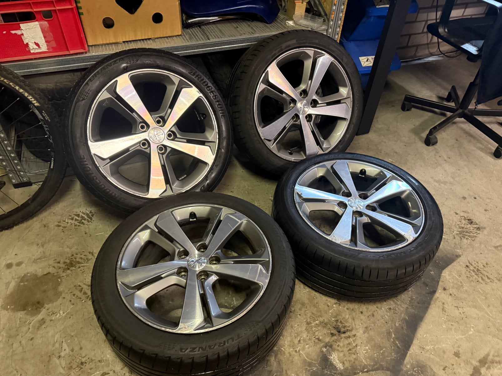 Peugeot 308 GT Line velgen 17 inch. 5x108, Ophalen of Verzenden
