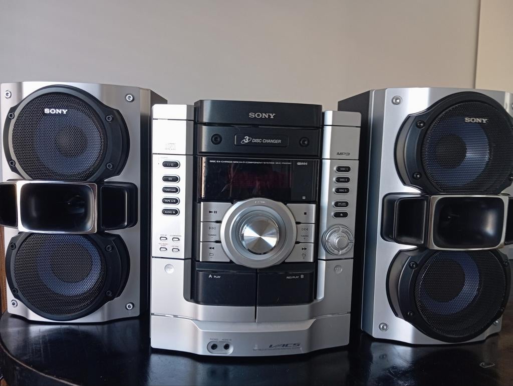 Sony HCD-M333 Stereo met 2 speakers, Ophalen, Draagbaar, Sony, Tuner of Radio