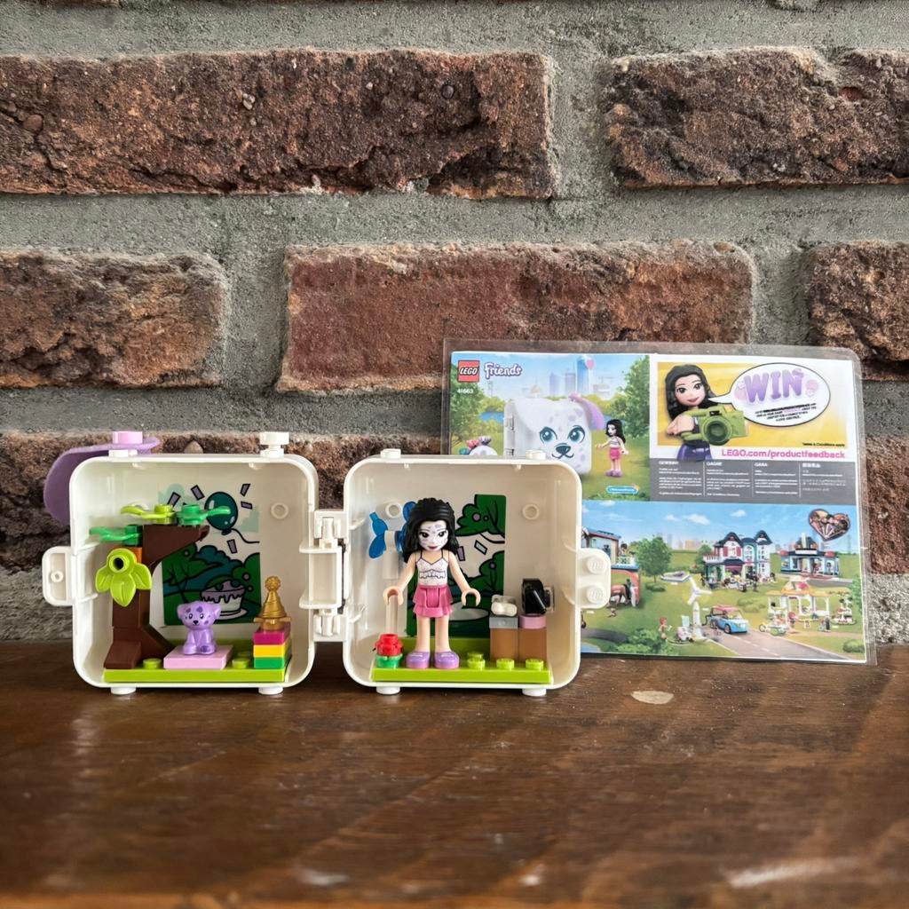 LEGO Friends - Emma’s dalmatiër kubus - 41663, Gebruikt, Lego, Friends, Ophalen of Verzenden