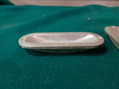 Handgrepen  p en e vintage 2 stuks, Ophalen of Verzenden