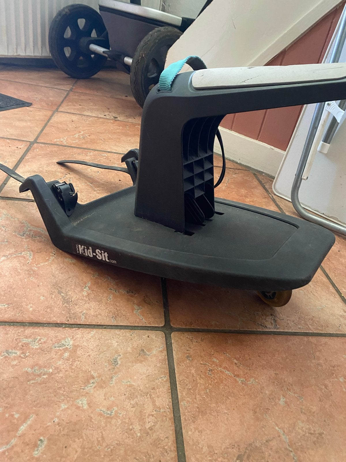 Universeel Meerijdplankje met zitje voor kinderwagen, Ophalen of Verzenden, Gebruikt, Kinderwagen, Overige merken
