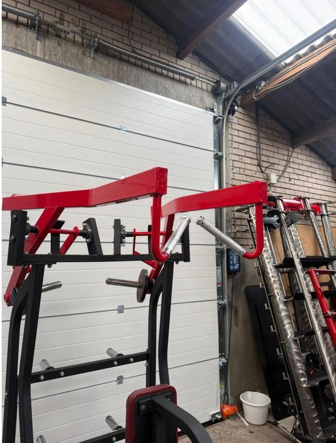 Plate Loaded High row / machine / Hammer Strength / Namaak, Ophalen, Benen, Gebruikt, -