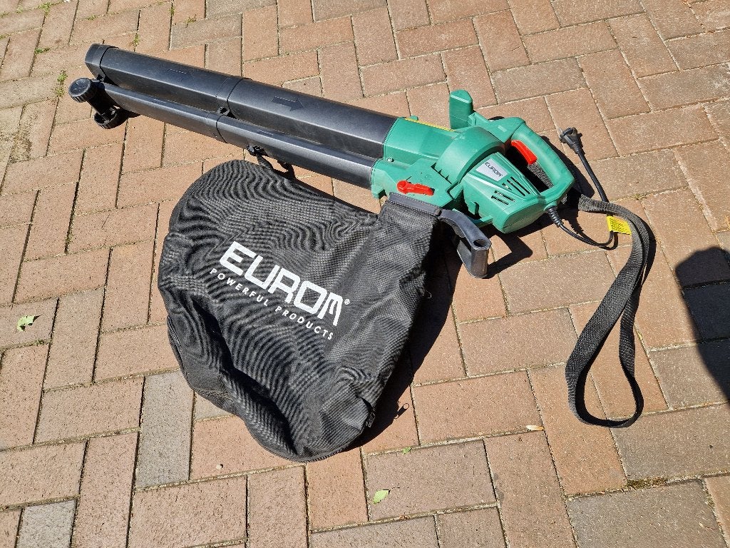 Eurom bladblazer - gardencleaner 3001, Ophalen, Gebruikt, Met opvangzak, Handgedragen