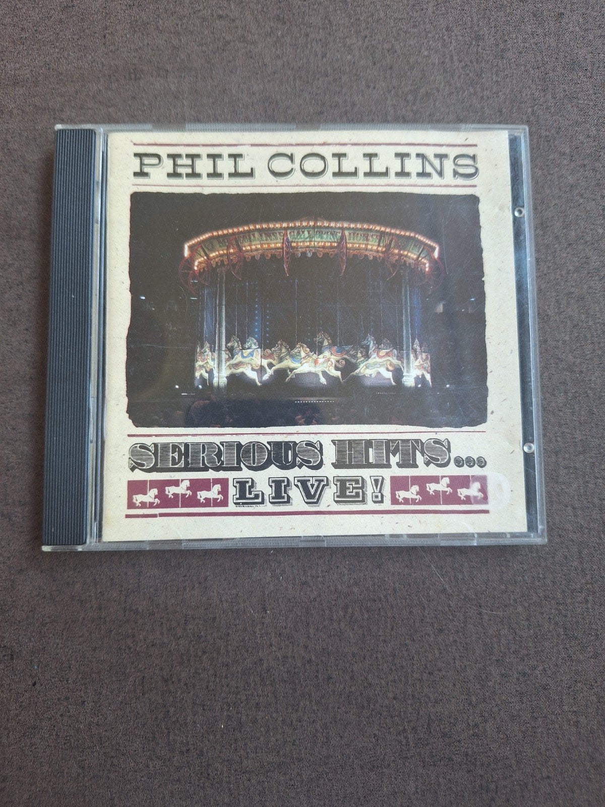 Phil Collins - Serious Hits... Live! CD, Inclusief boekje, Gebruikt, Pop, Ophalen of Verzenden