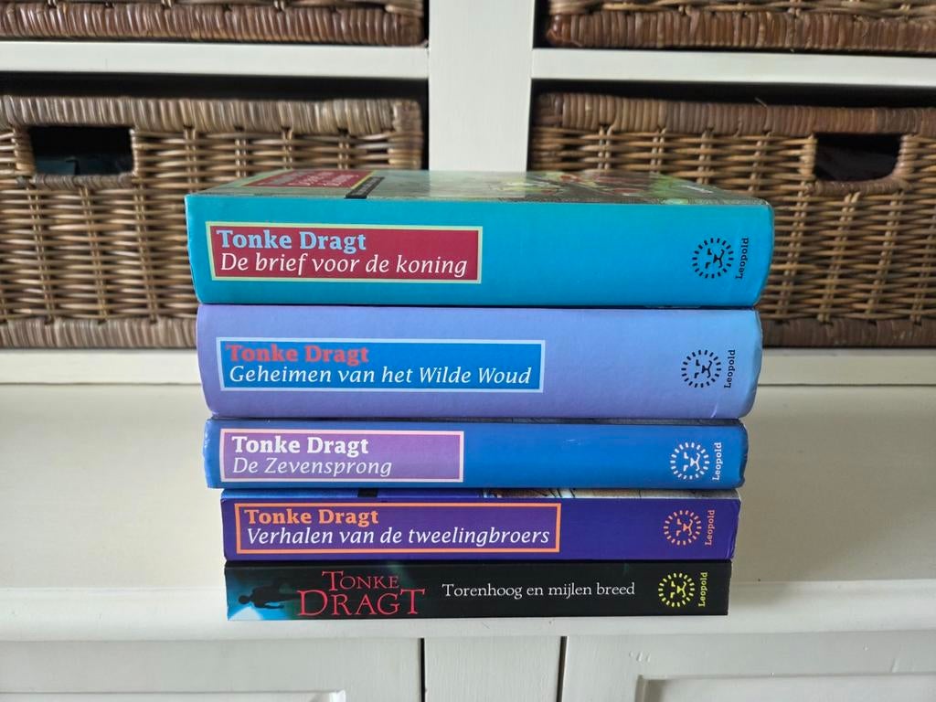 Tonke Dragt - 5 boeken, Boeken, Ophalen of Verzenden, Gelezen