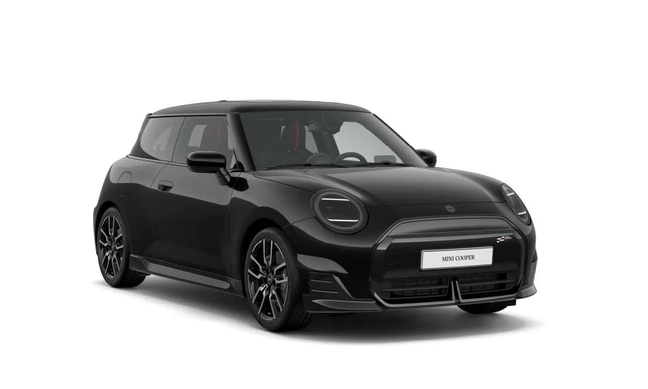 MINI 3-deurs Cooper SE John Cooper Works M 54.2 kWh -VERWACH, Auto's, Stof, Zwart, 4 stoelen, Elektrisch