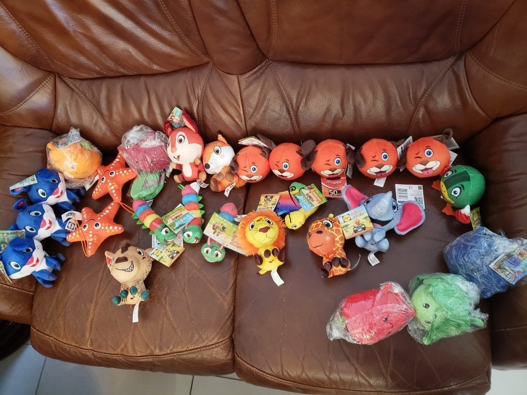 Knuffeldiertjes, Ophalen of Verzenden, Zo goed als nieuw, Overige typen