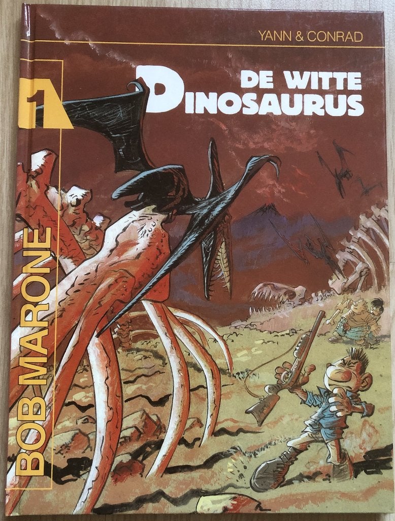BOB MARONE - DE WITTE DINOSAURUS - HARDCOVER, Boeken, Eén stripboek, Ophalen of Verzenden, Nieuw