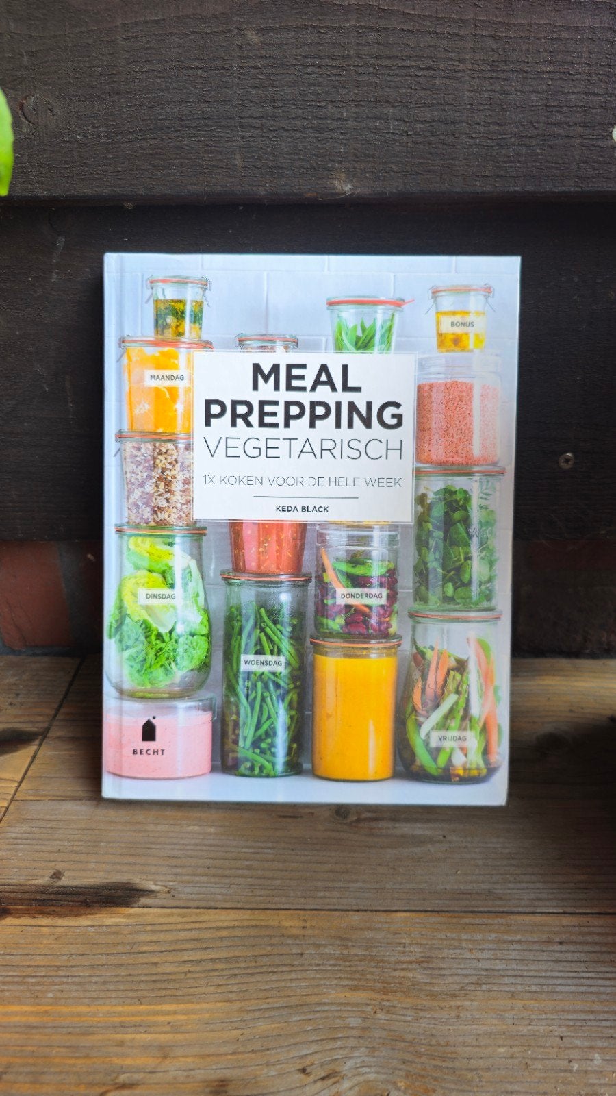 Meal Prepping Vegetarisch - Keda Black (Niet gebruikt), Boeken, Hoofdgerechten, Gezond koken, Nieuw, Ophalen of Verzenden