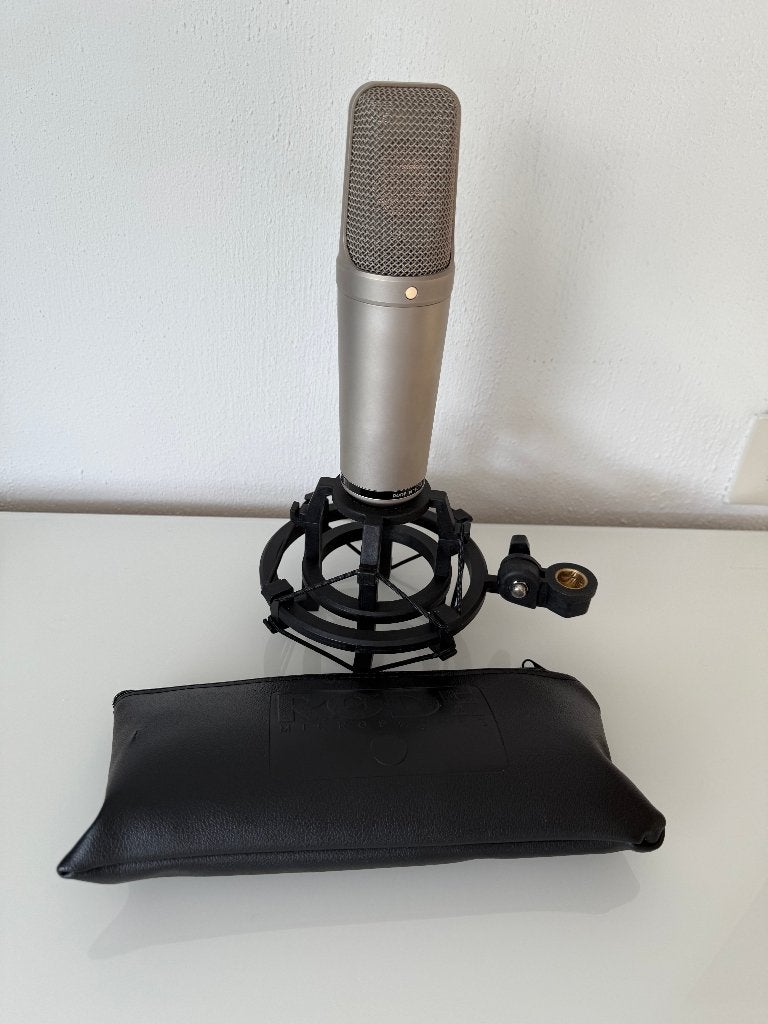 Røde studio microfoon - NT1000, Muziek en Instrumenten, Microfoons, Ophalen of Verzenden, Zo goed als nieuw, Studiomicrofoon