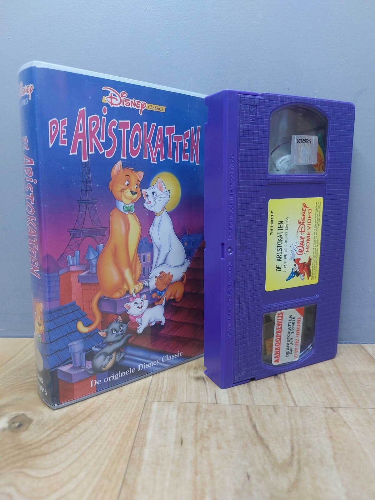 De Aristokatten (VHS) Disney, Ophalen of Verzenden, Zo goed als nieuw