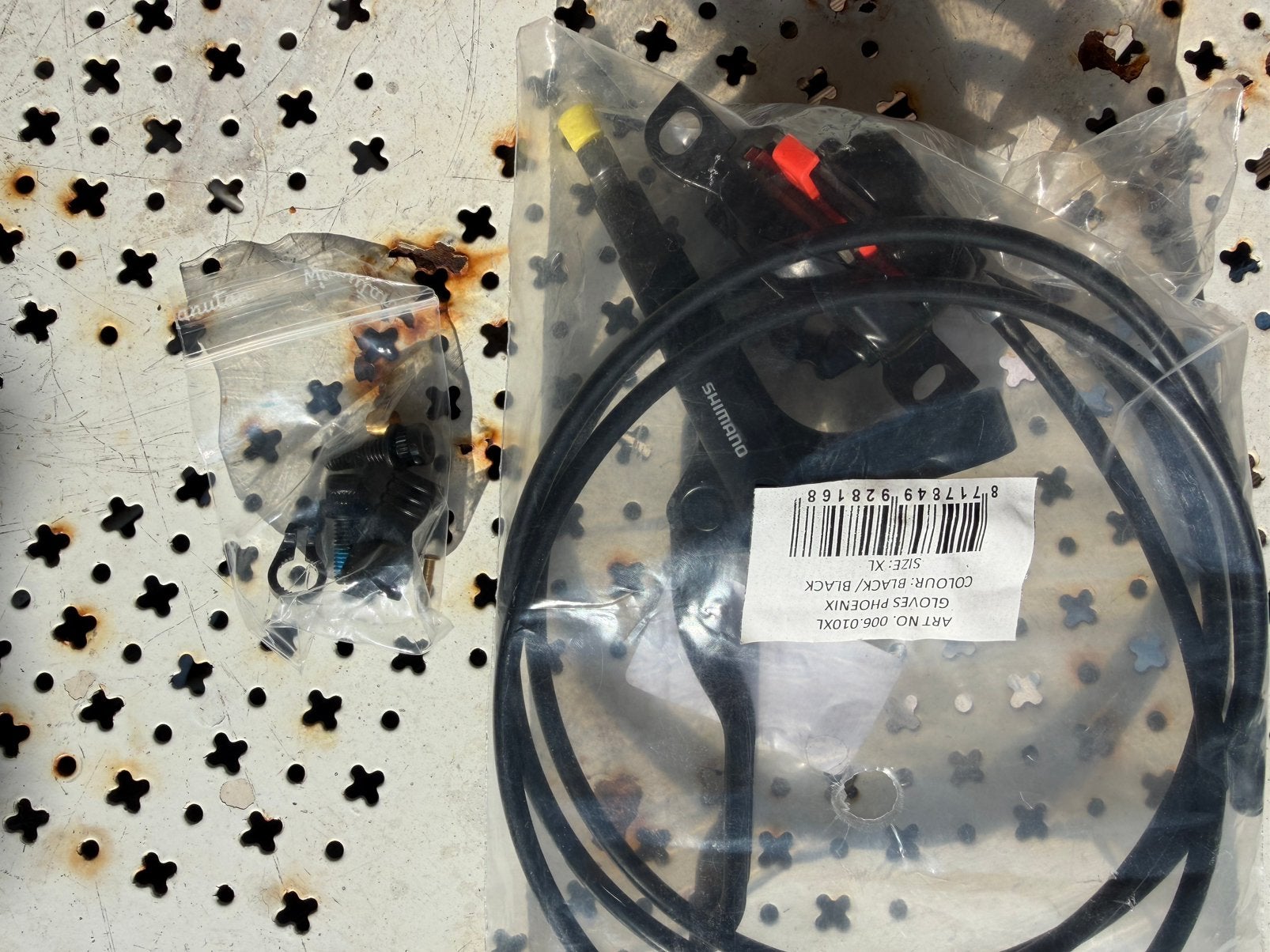 Shimano BL-MT200 schijfrem set (voor en achter), Ophalen, Nieuw, Mountainbike, Remmen