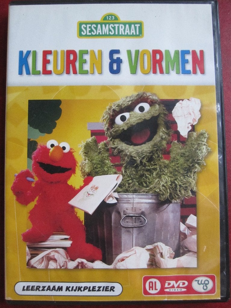Sesamstraat Kleuren & Vormen, Alle leeftijden, Tv-serie, Zo goed als nieuw, Educatief