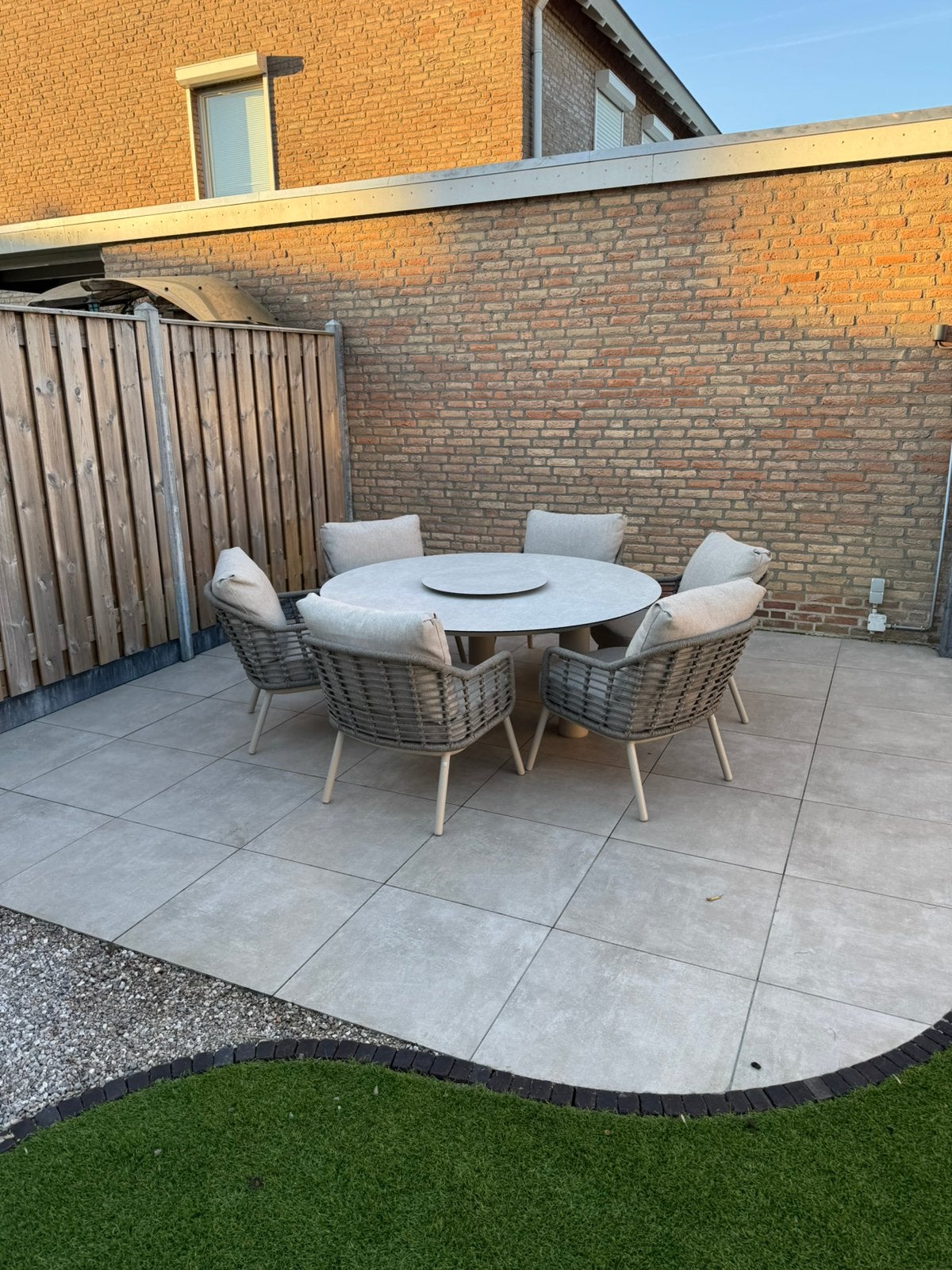 Puglia Low Diningset 4 Seasons outdoor, Ophalen of Verzenden, Nieuw