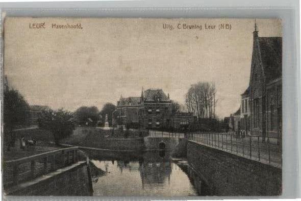 Leur Havenbeeld st 1907 Uitg. C. Bruning
