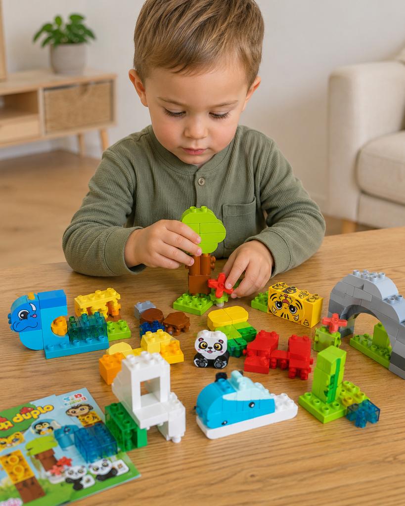 Lego Duplo 10934 Creatieve Dieren - Compleet, Gebruikt, Ophalen of Verzenden, Compleet, Duplo