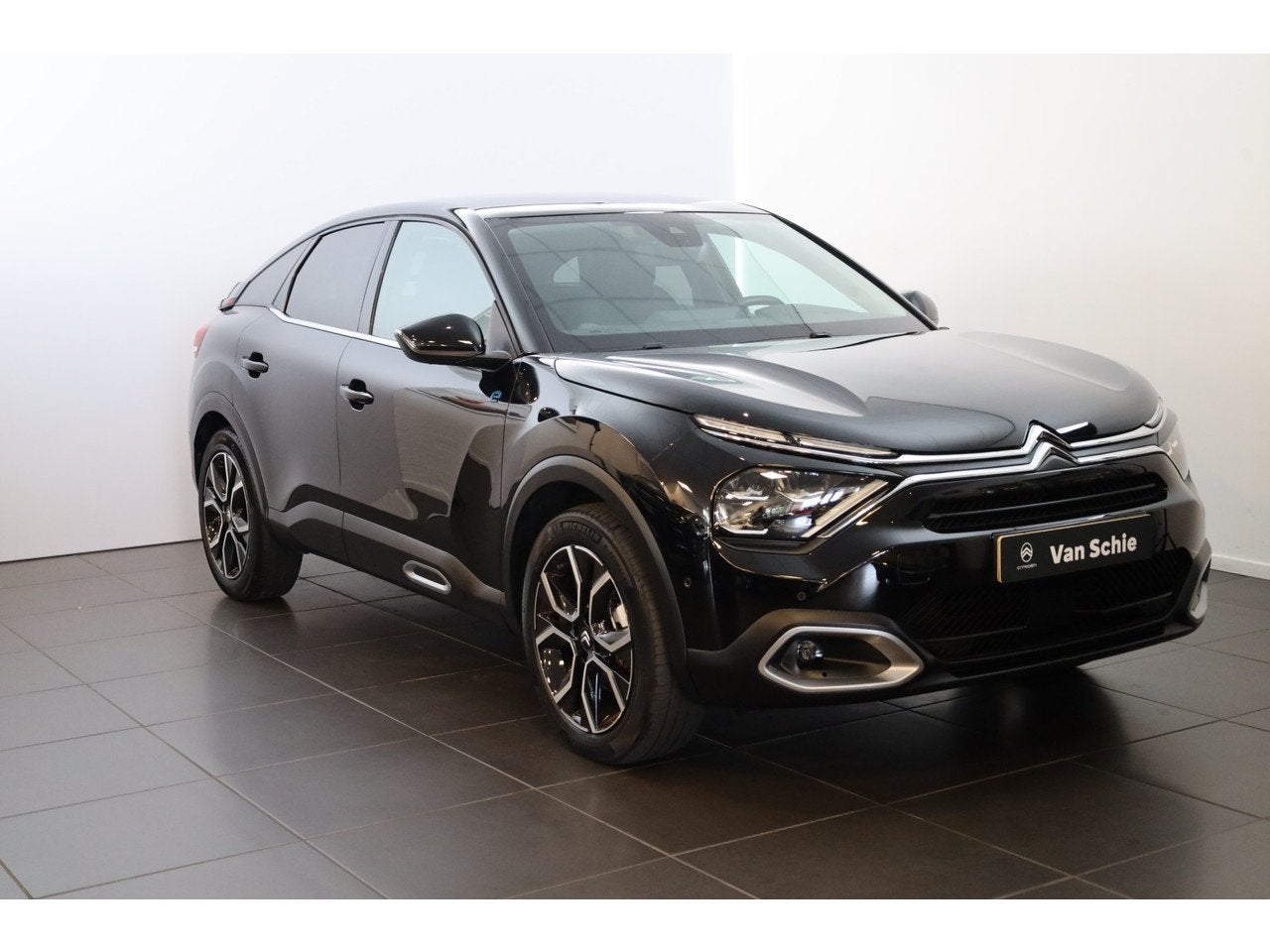 Citroën Ë-C4 Max 50 kWh Leer | Draadloos Carplay/Android A, 136 pk, Gebruikt, Zwart, SUV of Terreinwagen