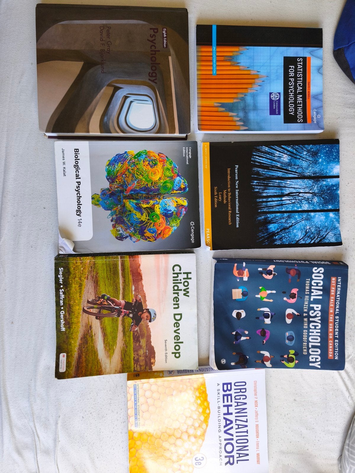 psychologie leiden jaar 1, Boeken, Studieboeken en Cursussen, Ophalen of Verzenden, Gelezen, WO
