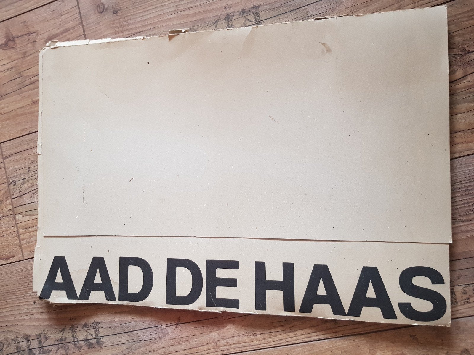 Een map van aad de haas een loflied voor een liefde, Ophalen of Verzenden