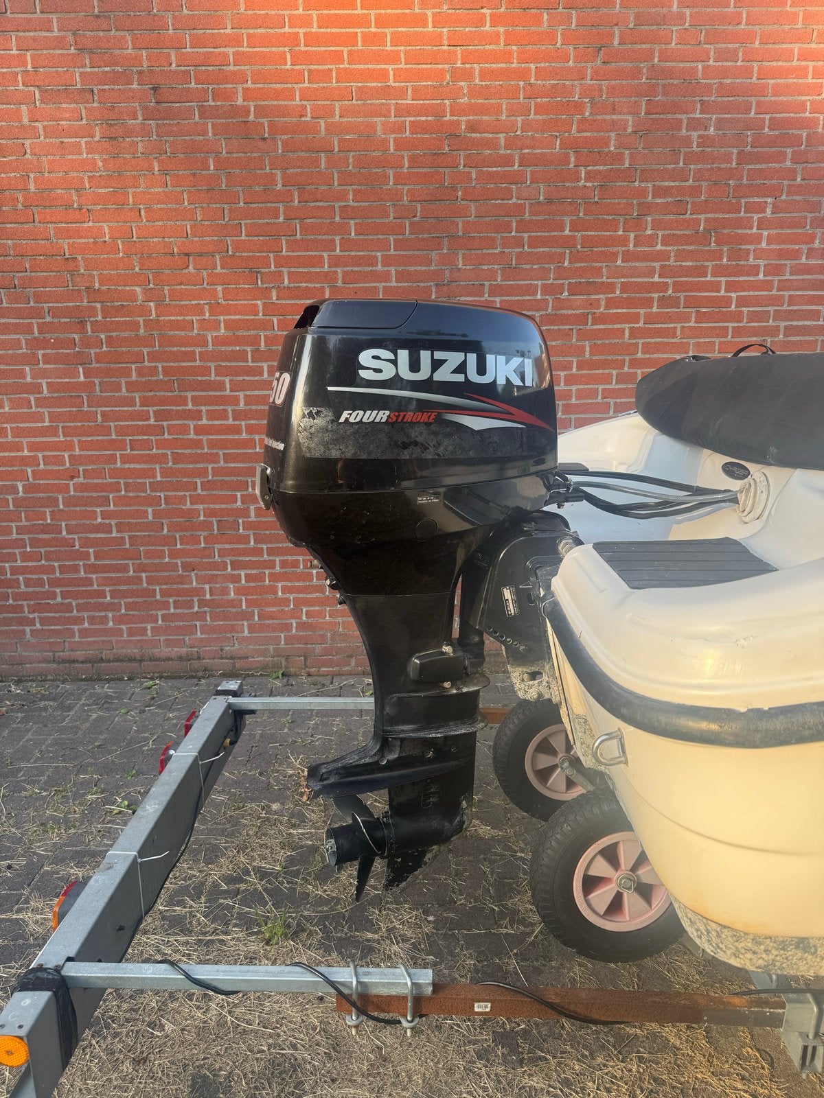 Suzuki 50 PK Buitenboordmotor - Four Stroke, Watersport en Boten, Buiten- en Binnenboordmotoren, Ophalen, Gebruikt, 30 pk of meer