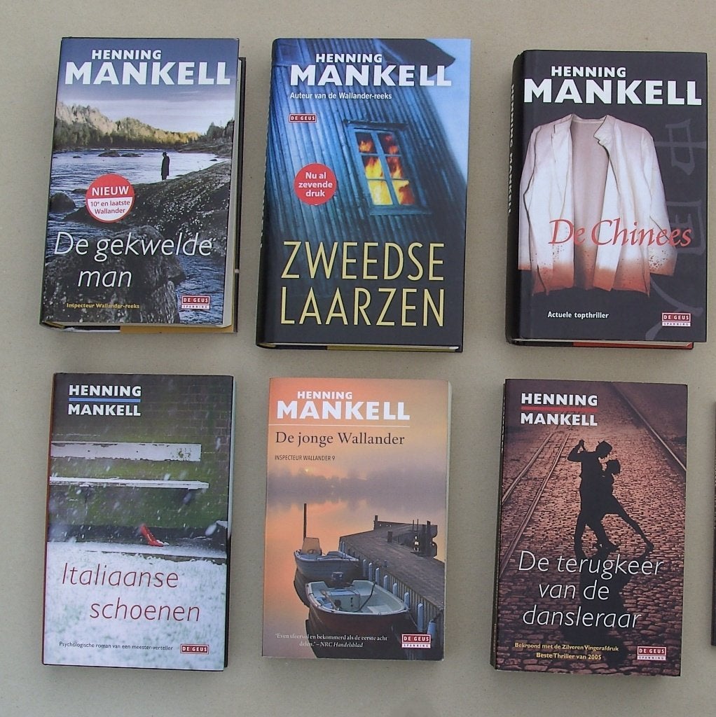 7x Henning Mankell ( Wallander ), Ophalen of Verzenden, Zo goed als nieuw, Henning Mankell, Scandinavië