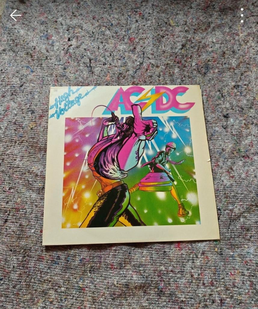AC/DC - High Voltage (UK Uitgave) Vinyl LP, Cd's en Dvd's, Vinyl | Rock, Gebruikt, Originele persing, Ophalen of Verzenden, 1970 - 1979