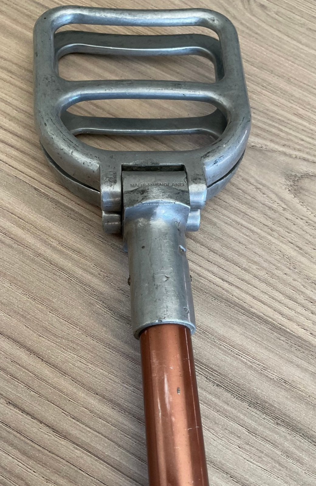 vintage wandel-jacht en zitstok in aluminium, Diversen, Ophalen of Verzenden, Gebruikt