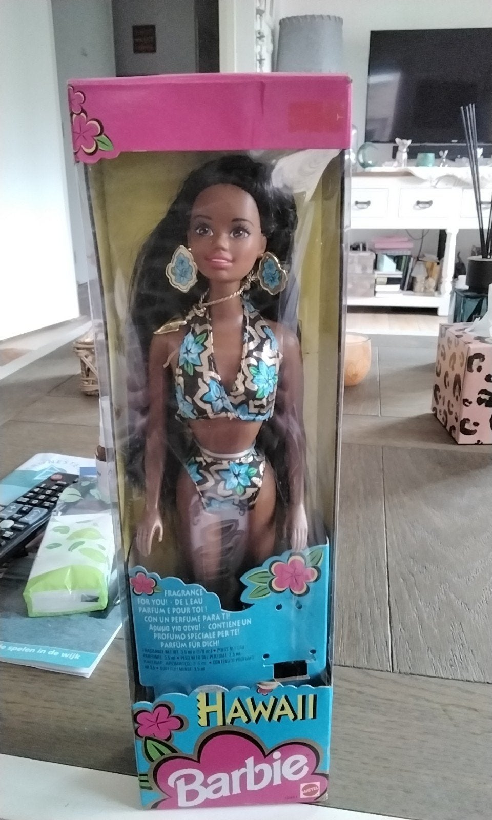 Vintage Hawaii Barbie (donkere huidskleur) - Nieuw in doos, Ophalen of Verzenden, Nieuw, Barbie